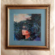 Bead Embroidery Kit on Art Canvas "The Four Elements – Water"