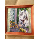 Bead Embroidery Pattern on Art Canvas "Treats"
