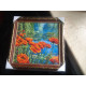 Bead Embroidery Pattern on Art Canvas "Poppy’s by the Lake"