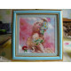 Bead Embroidery Pattern on Art Canvas "Grace"