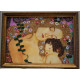 Bead Embroidery Kit on Art Canvas "Mother and Child"