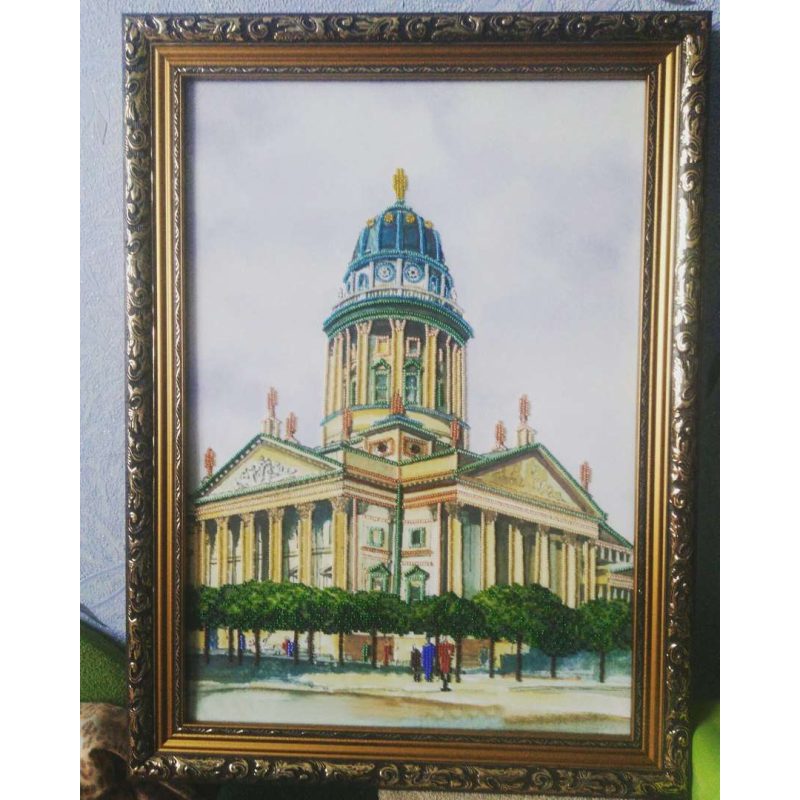 Bead Embroidery Kit on Art Canvas "Berlin"