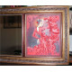 Bead Embroidery Kit on Art Canvas "Carmen"