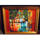 Bead Embroidery Pattern on Art Canvas "Autumn Fantasy"