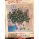 Bead Embroidery Pattern on Art Canvas "Daisy"
