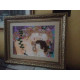 Bead Embroidery Kit on Art Canvas "Mother and Child"