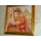 Bead Embroidery Pattern on Art Canvas "Flowers of India"