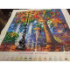 Bead Embroidery Pattern on Art Canvas "Evening Promenade"