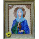 Icon Bead Embroidery Kit on Art Canvas "St. Anastasia (the Deliverer)"