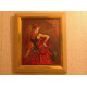 Bead Embroidery Kit on Art Canvas "Consuelo"