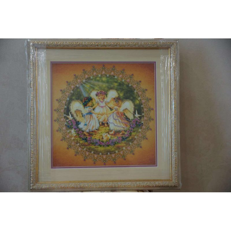 Bead Embroidery Kit on Art Canvas "Fairy-tale"