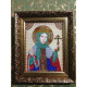 Icon Bead Embroidery Kit on Art Canvas "St. Alexandra"
