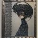 Bead Embroidery Kit on Art Canvas "Morgana"