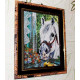 Bead Embroidery Pattern on Art Canvas "Treats"