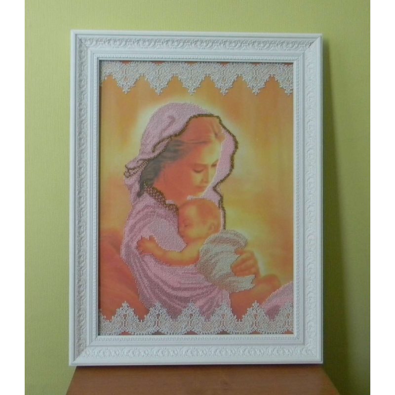 Набір для вишивання бісером на художньому полотні "Щастя"