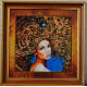 Bead Embroidery Kit on Art Canvas "The Four Elements – Earth"