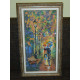 Bead Embroidery Kit on Art Canvas "Colour mood"
