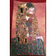 Bead Embroidery Kit on Art Canvas "The kiss"