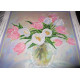 Bead Embroidery Kit on Art Canvas "Spring Lyrics"