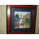 Bead Embroidery Pattern on Art Canvas "The Journey"