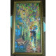 Bead Embroidery Kit on Art Canvas "Colour mood"