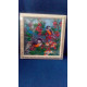 Bead Embroidery Pattern on Art Canvas "Morning Forest"