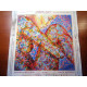 Bead Embroidery Pattern on Art Canvas "Color mehendi"