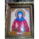 Icon Bead Embroidery Pattern on Art Canvas "St Cyrus"