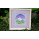 Mini Bead Embroidery Kit on Art Canvas "Pony"