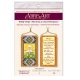 Talisman Bead Embroidery Kit on Art Canvas "Prayer to Saint Matrona (Ukrainian text)"