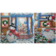 Bead Embroidery Pattern on Art Canvas "Toy Shop"