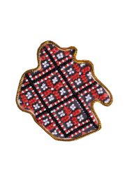 Map of Ukraine Bead Embroidery Magnet Kit "Vinnytsia region"
