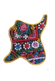 Map of Ukraine Bead Embroidery Magnet Kit "Ivano-Frankivsk region"