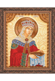 Icon Bead Embroidery Kit on Art Canvas "St. Helen"