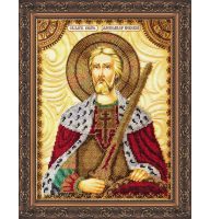Набір для вишивання бісером іменної ікони "Святий Олександр"
