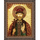 Icon Bead Embroidery Kit on Art Canvas "St. Peter"