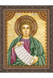 Icon Bead Embroidery Kit on Art Canvas "St. Philip"