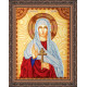 Icon Bead Embroidery Kit on Art Canvas "St. Eugene"