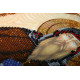 Icon Bead Embroidery Kit on Art Canvas "St. Daniel"