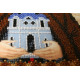 Icon Bead Embroidery Kit on Art Canvas "St. Daniel"