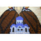 Icon Bead Embroidery Kit on Art Canvas "St. Daniel"