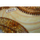 Icon Bead Embroidery Kit on Art Canvas "St. Alla"