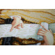 Icon Bead Embroidery Kit on Art Canvas "St. Anthony"
