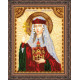 Icon Bead Embroidery Kit on Art Canvas "St. Tamara"