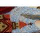 Icon Bead Embroidery Kit on Art Canvas "St. Tamara"