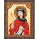 Icon Bead Embroidery Kit on Art Canvas "St. Margaret"