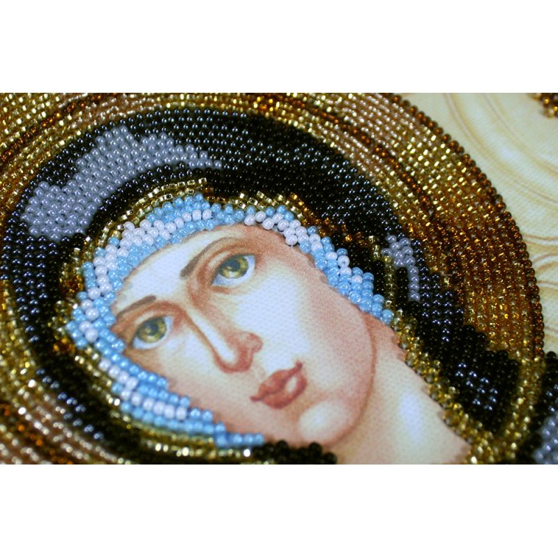 Icon Bead Embroidery Kit on Art Canvas "St. Margaret"