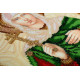 Icon Bead Embroidery Kit on Art Canvas "St. Antonina"