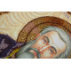 Icon Bead Embroidery Kit on Art Canvas "St. Leonid"
