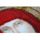 Icon Bead Embroidery Kit on Art Canvas "St. Zinaida"